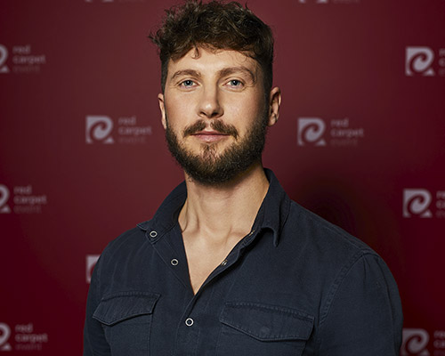 andre langhans red carpet event