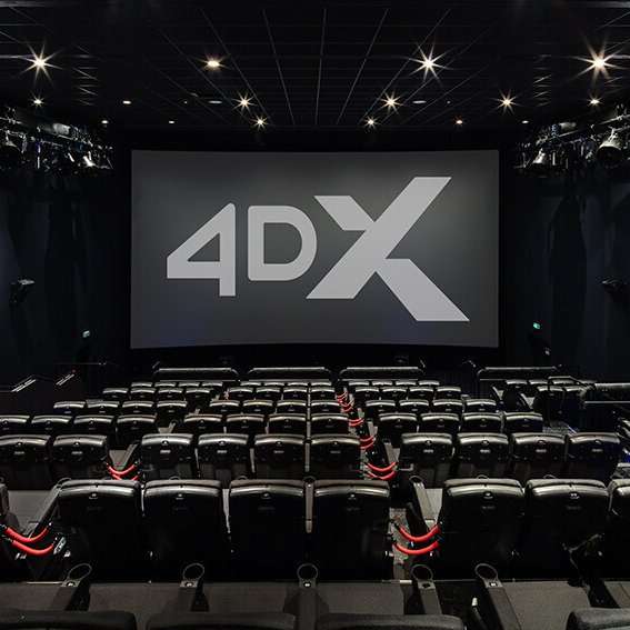 Hollywood Megaplex Gasometer 4DX Saal mieten- red carpet event
